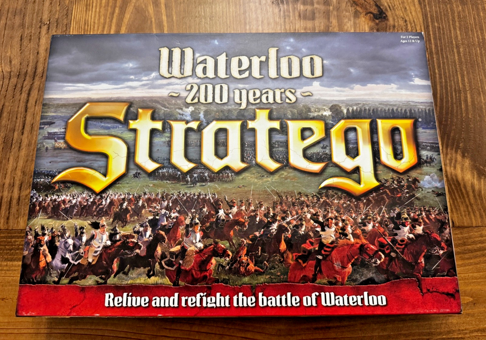 Stratego Waterloo 200 Years Board Game. Good+ Condition