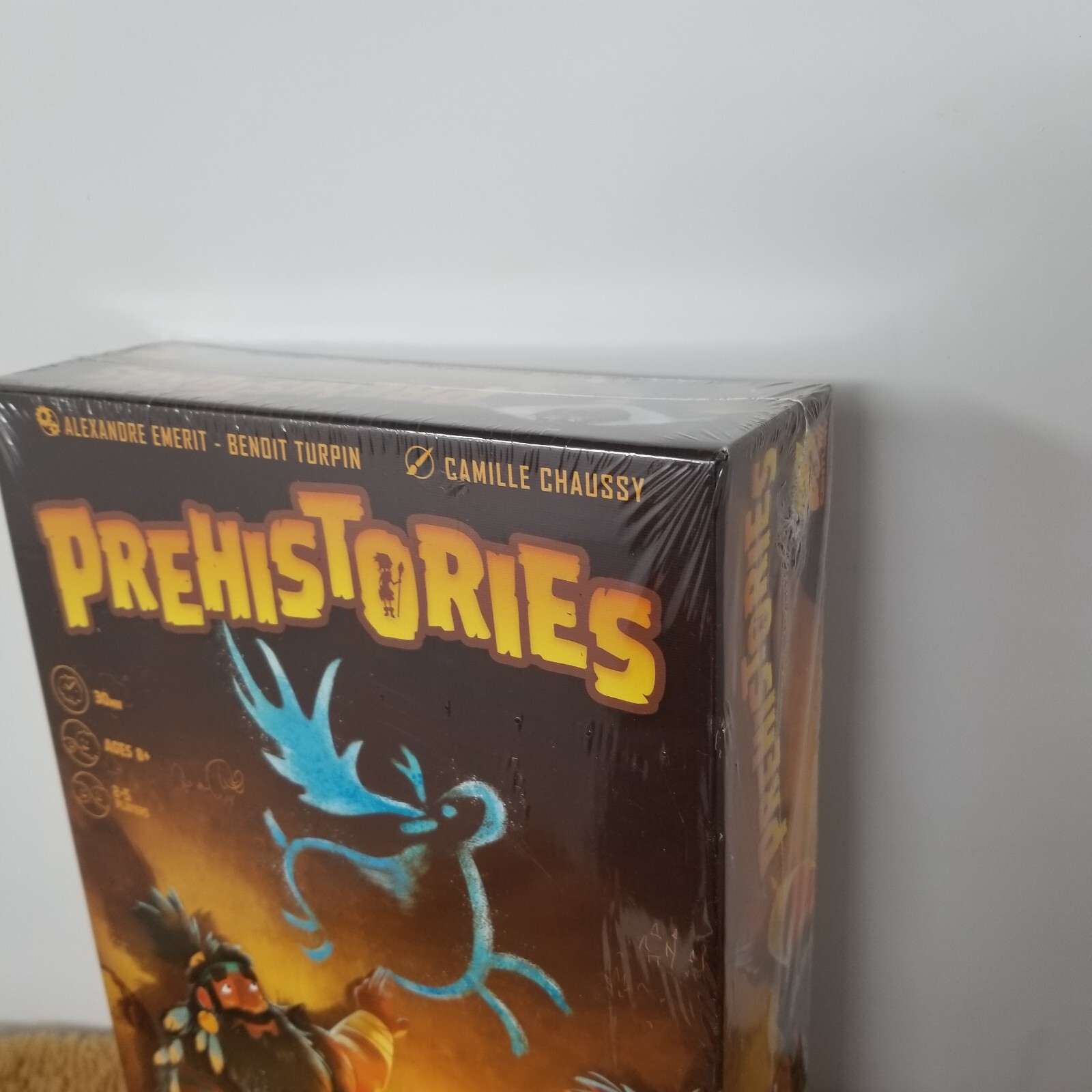 Prehistories Board Game by 25th Century Games NEW Sealed FLAW Look