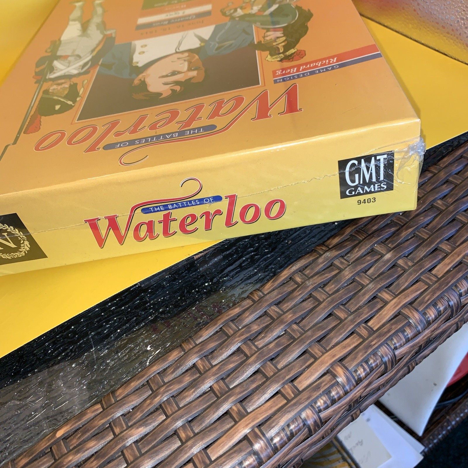 GMT 1994 – The Battles of WATERLOO game – June 16-18 1815 Napoleon UNPUNCHED