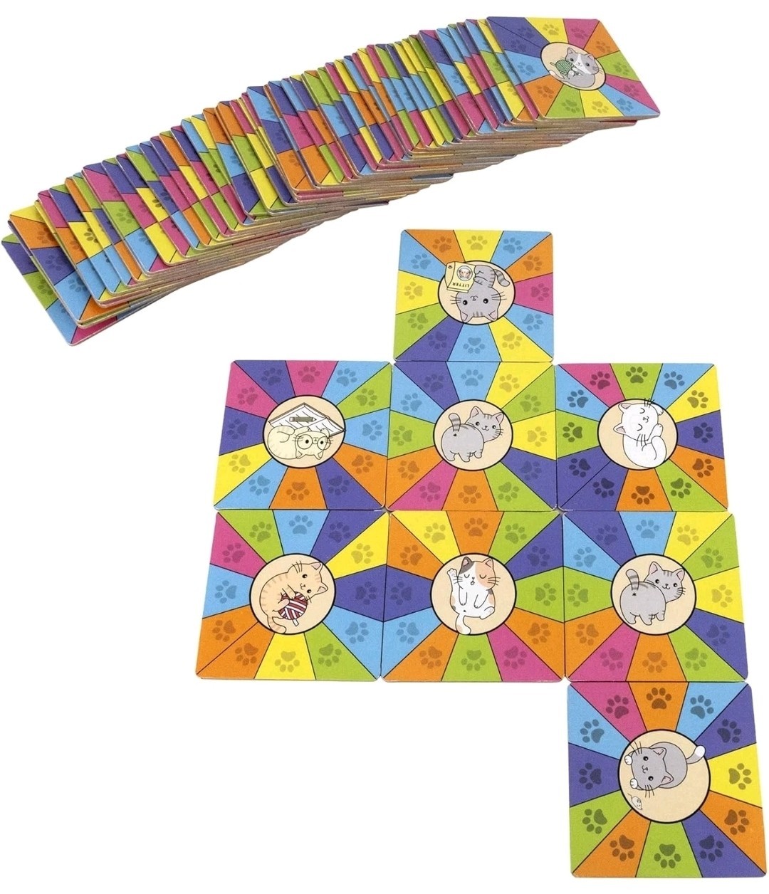 Project Genius Kitty Litter Matching Game, Cat-Themed Tile Game