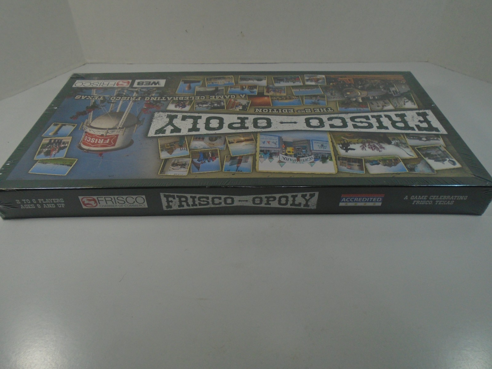 LATE FOR THE SKY–FRISCO-OPOLY–FRISCO, TEXAS–MONOPOLY BOARD GAME (NEW)