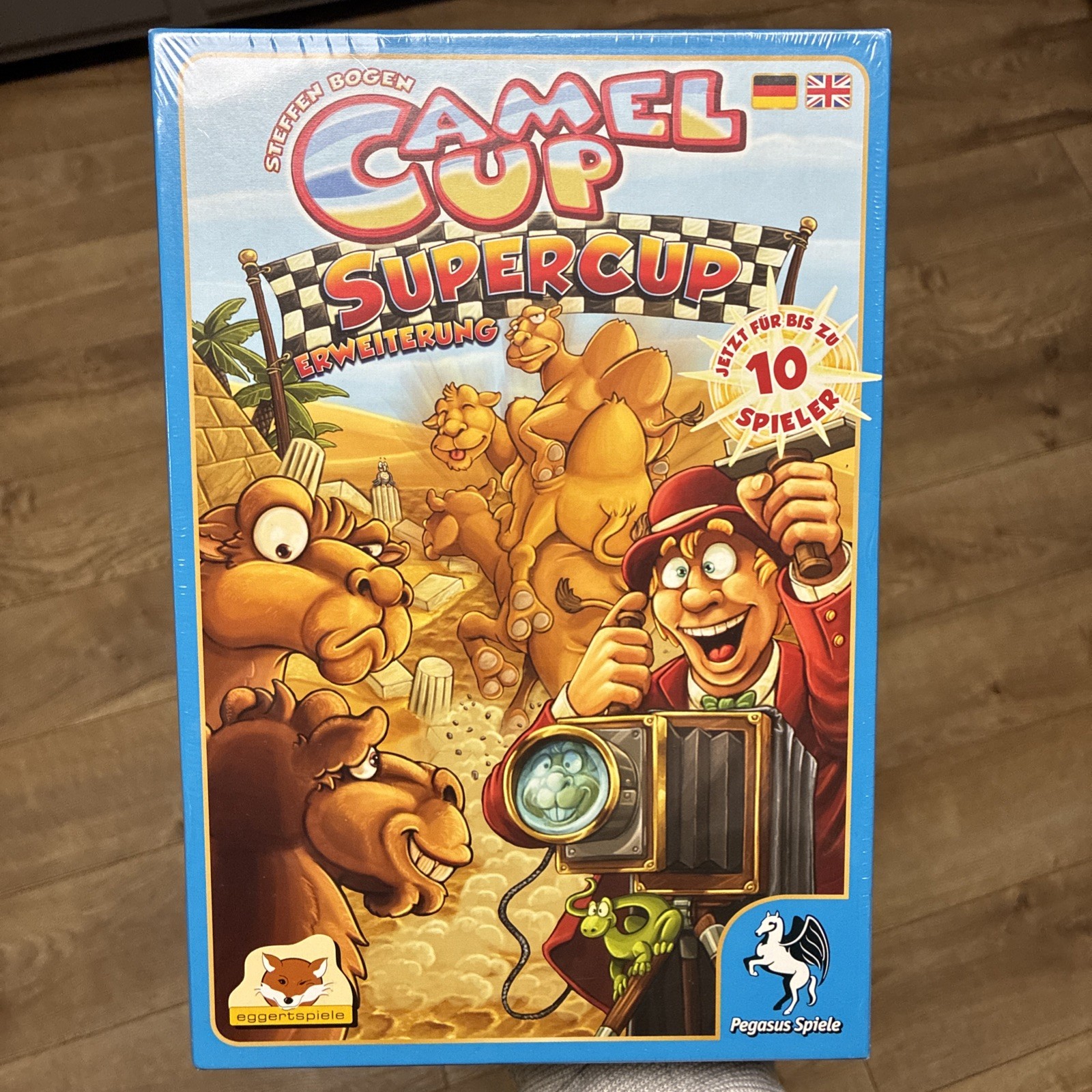 New Sealed Camel Up Supercup expansion – Pegasus Spiele – Complete –