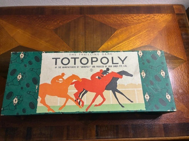Totopoly Vintage 1938 Aust. Edition by John Sands Complete & Original Packaging