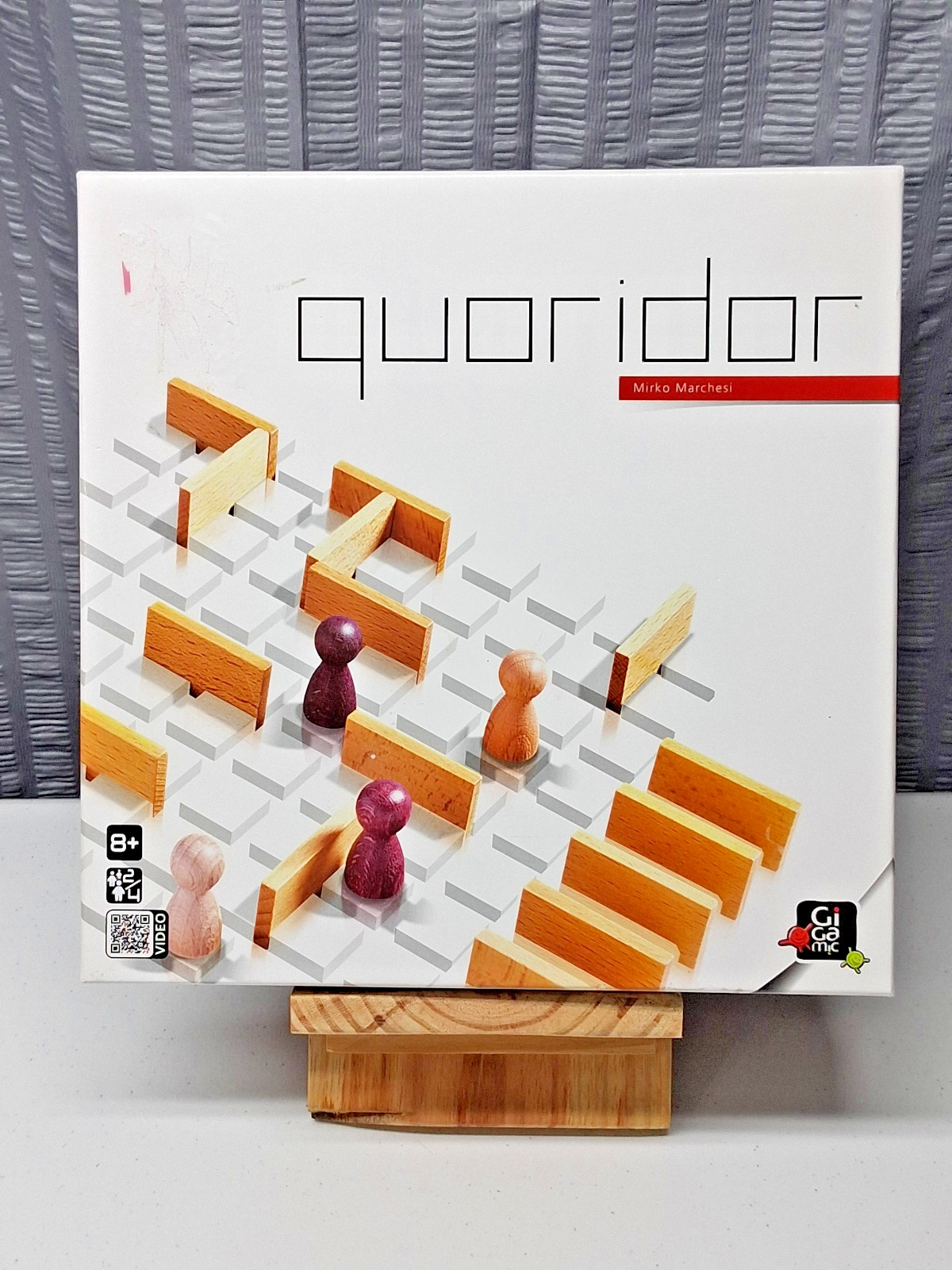 Quoridor Board Game Gigamic Classic Wooden Strategy Game 100% Complete