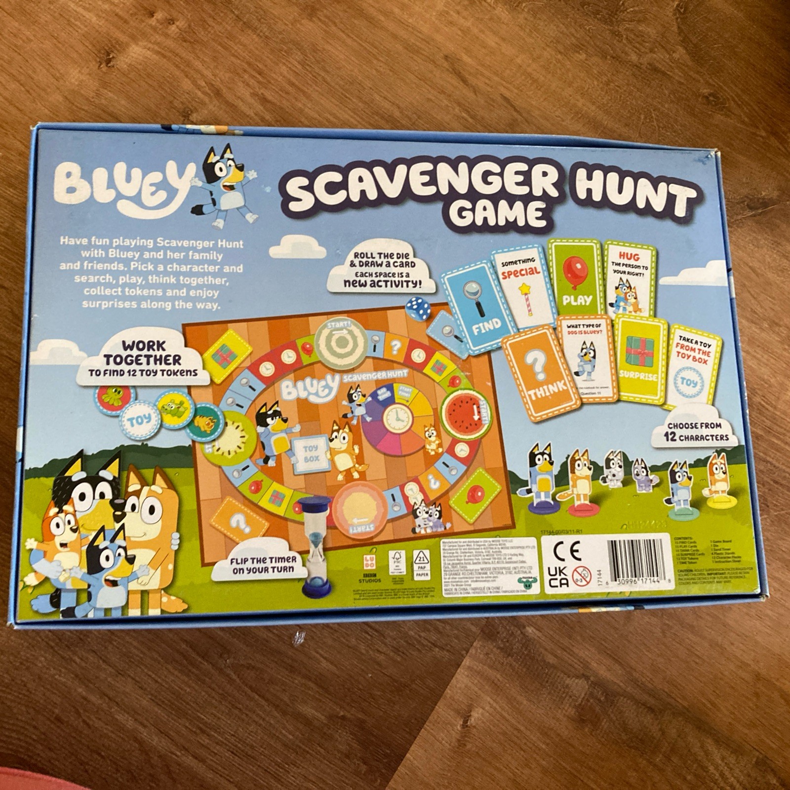 Bluey Exciting Scavenger Hunt Game for Kids Ages 3 and Up – 98% Complete
