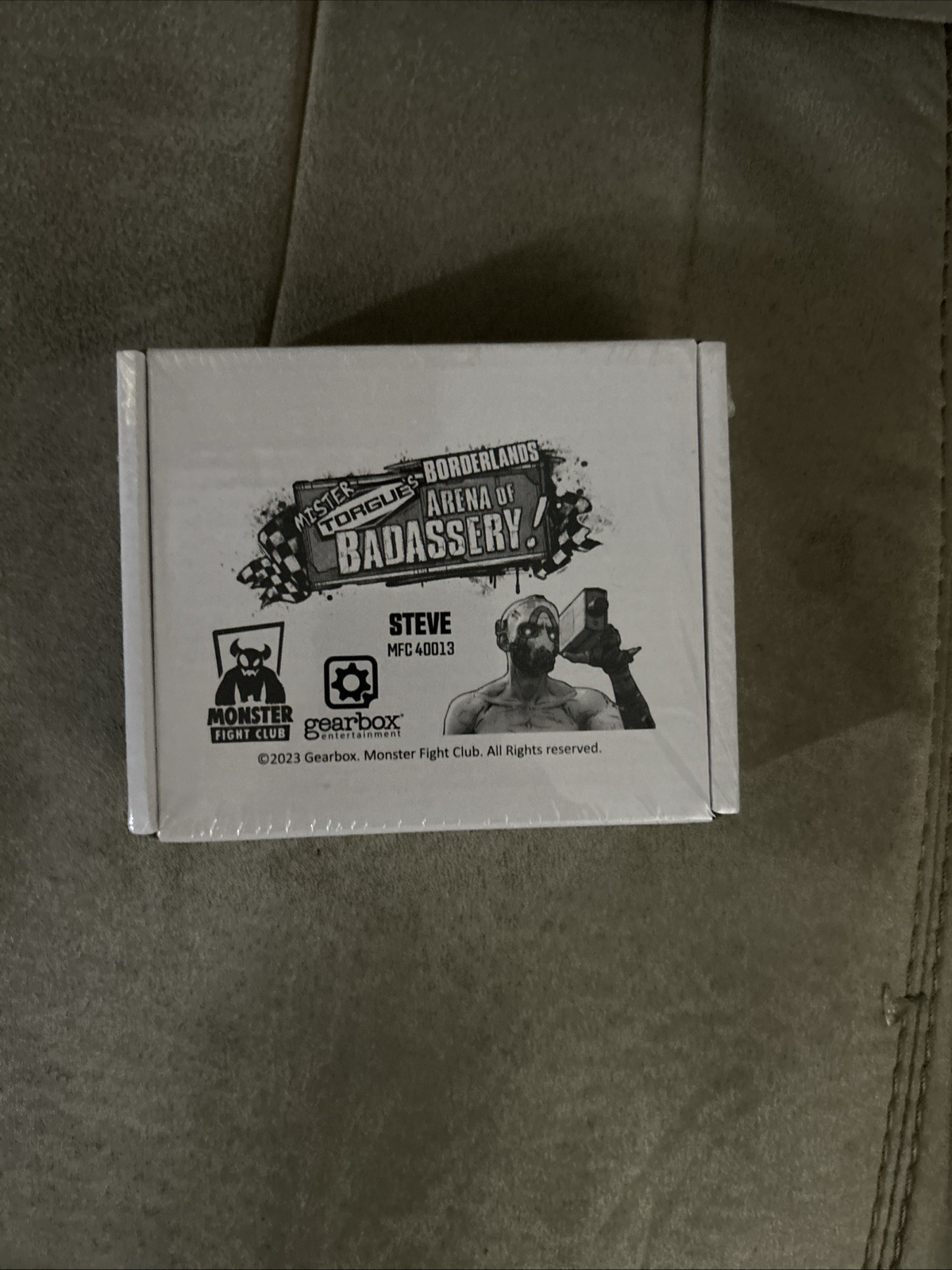 Kickstarter Exclusive Steve the Psycho BORDERLANDS Arena of Badassery Game NEW