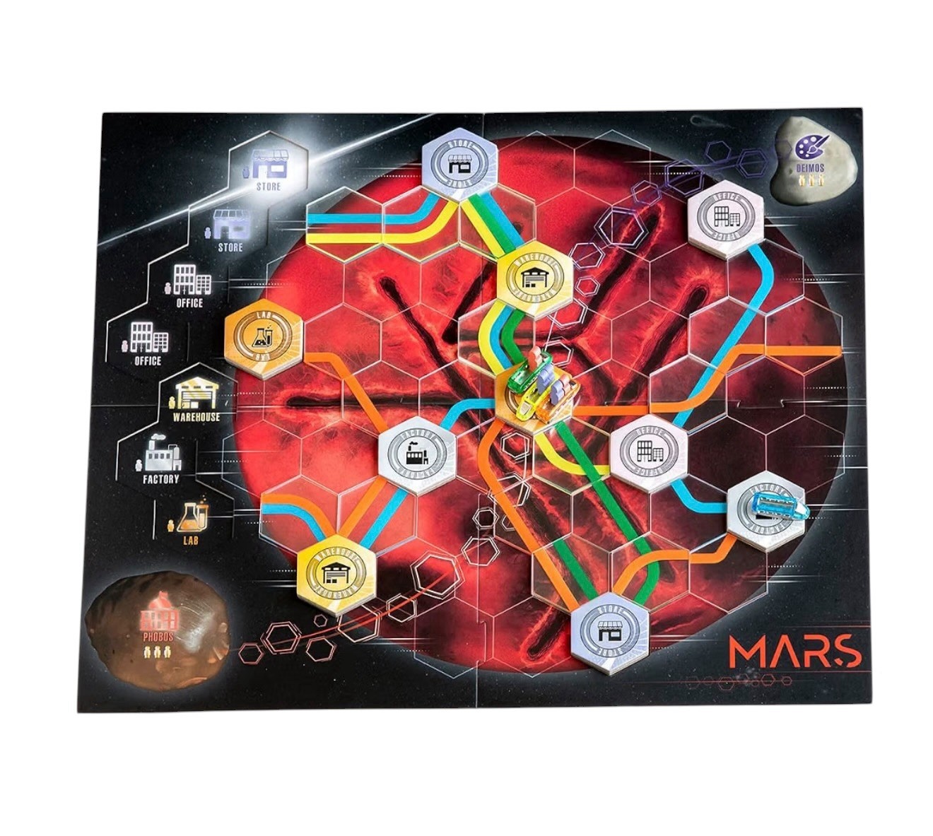 Maglev Maps Expansion Volume 1 Board Game For Maglev Metro New Sealed