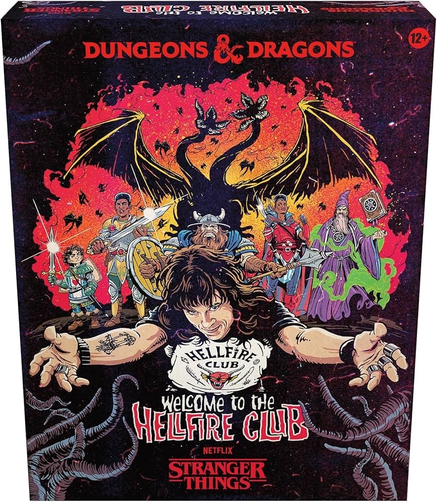 Welcome to the Hellfire Club Adventure Game Stanger Things D&D Dungeons Dragons