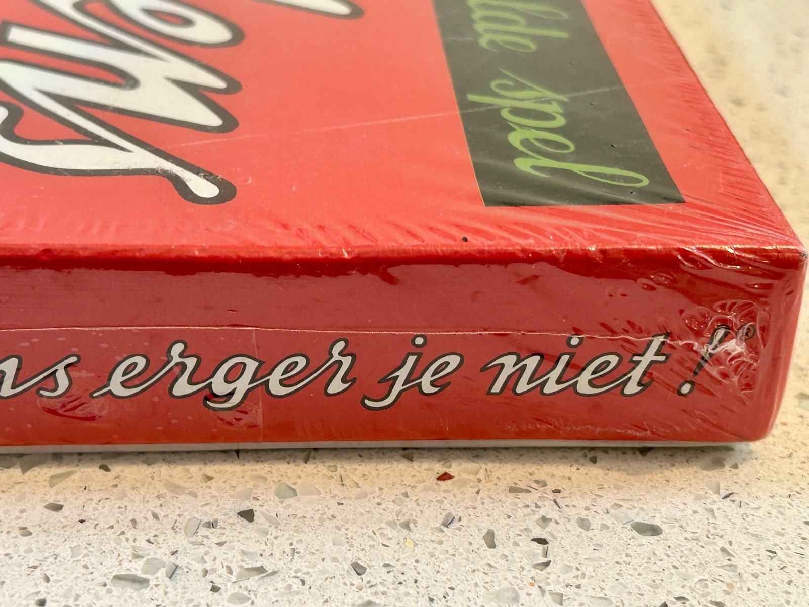 Mens Erger Je Niet! Translates: Don’t Annoy Yourself Man! 1978 SEALED Dutch Game