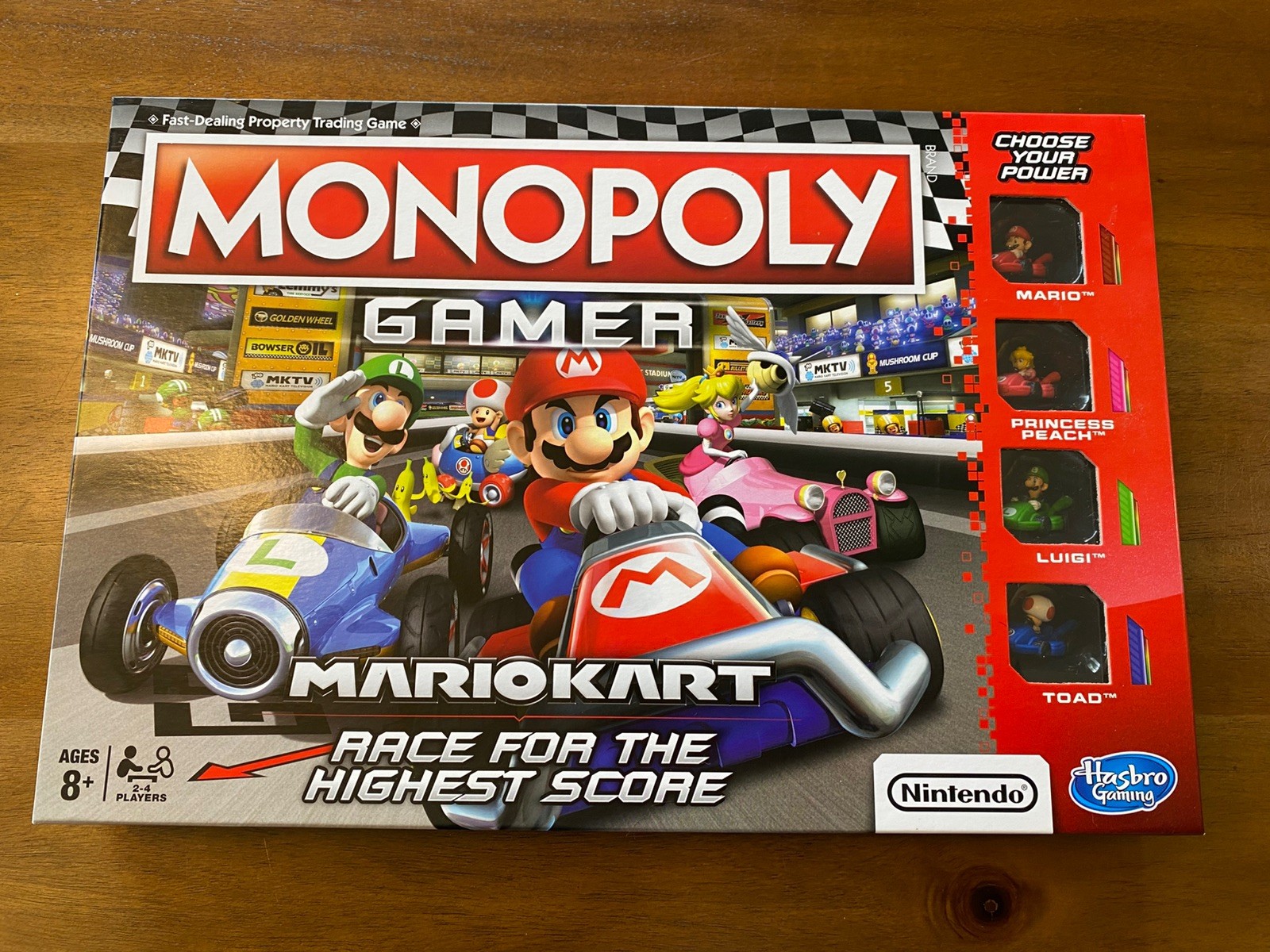 Monopoly Gamer Mario Kart COMPLETE Factory Sealed Set + All 6 Power Packs RARE