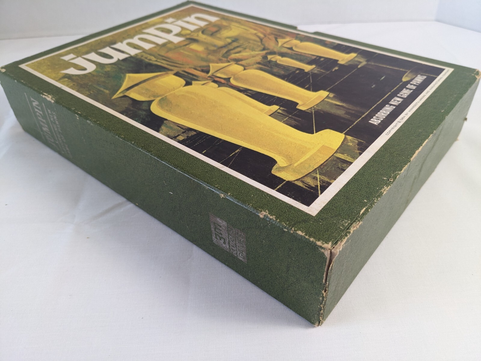 JUMPIN Abstract Strategy Board Game Used 100% COMPLETE 3M Games 1964 OOP