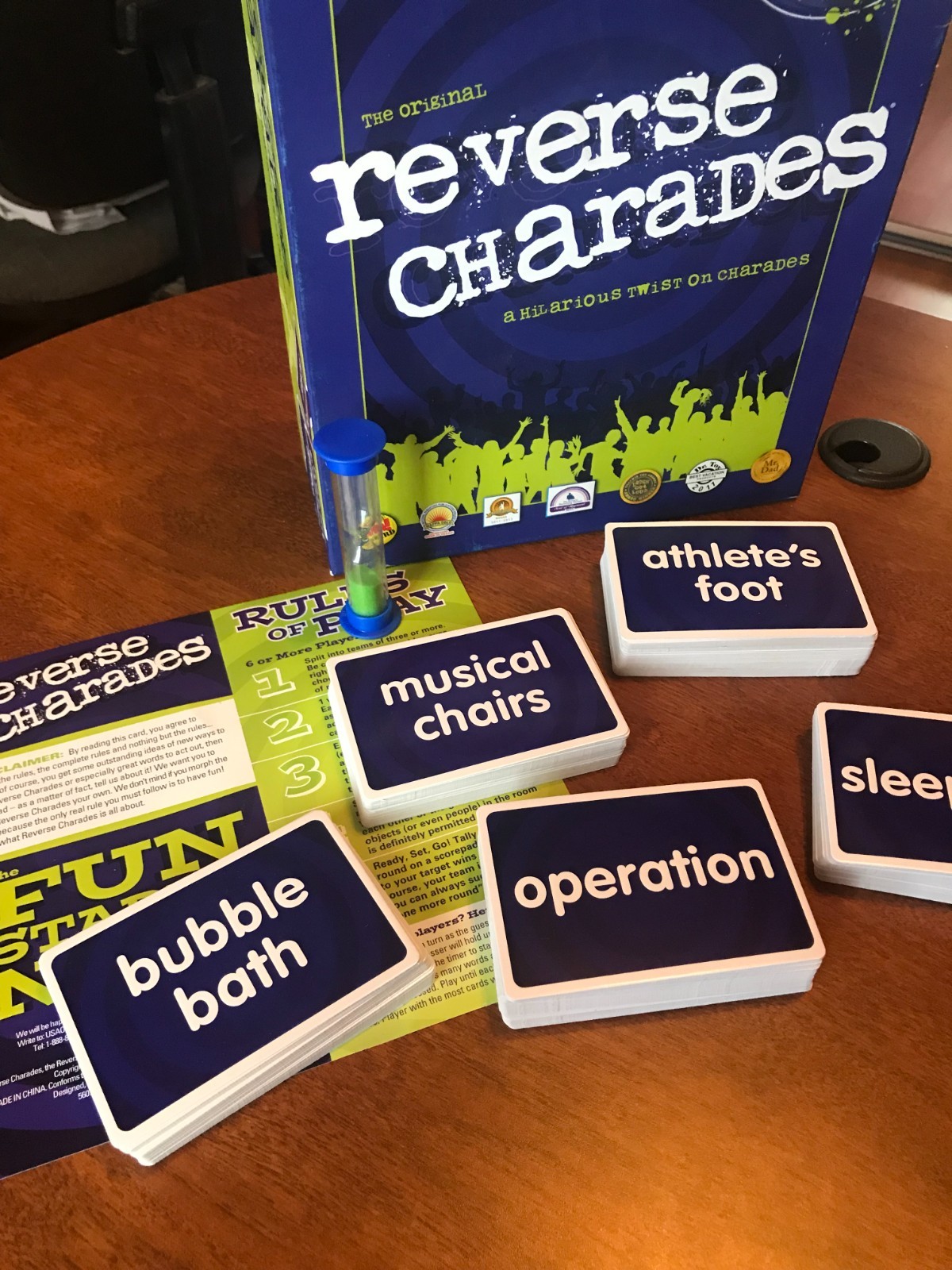 The Original Reverse Charades A Hilarious Twist on Charades – USAopoly 2015