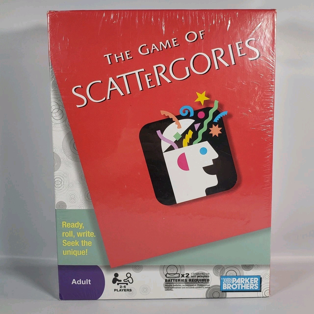 The Game of Scattergories 2009 Parker Brothers Brand New Sealed Complete Hasbro