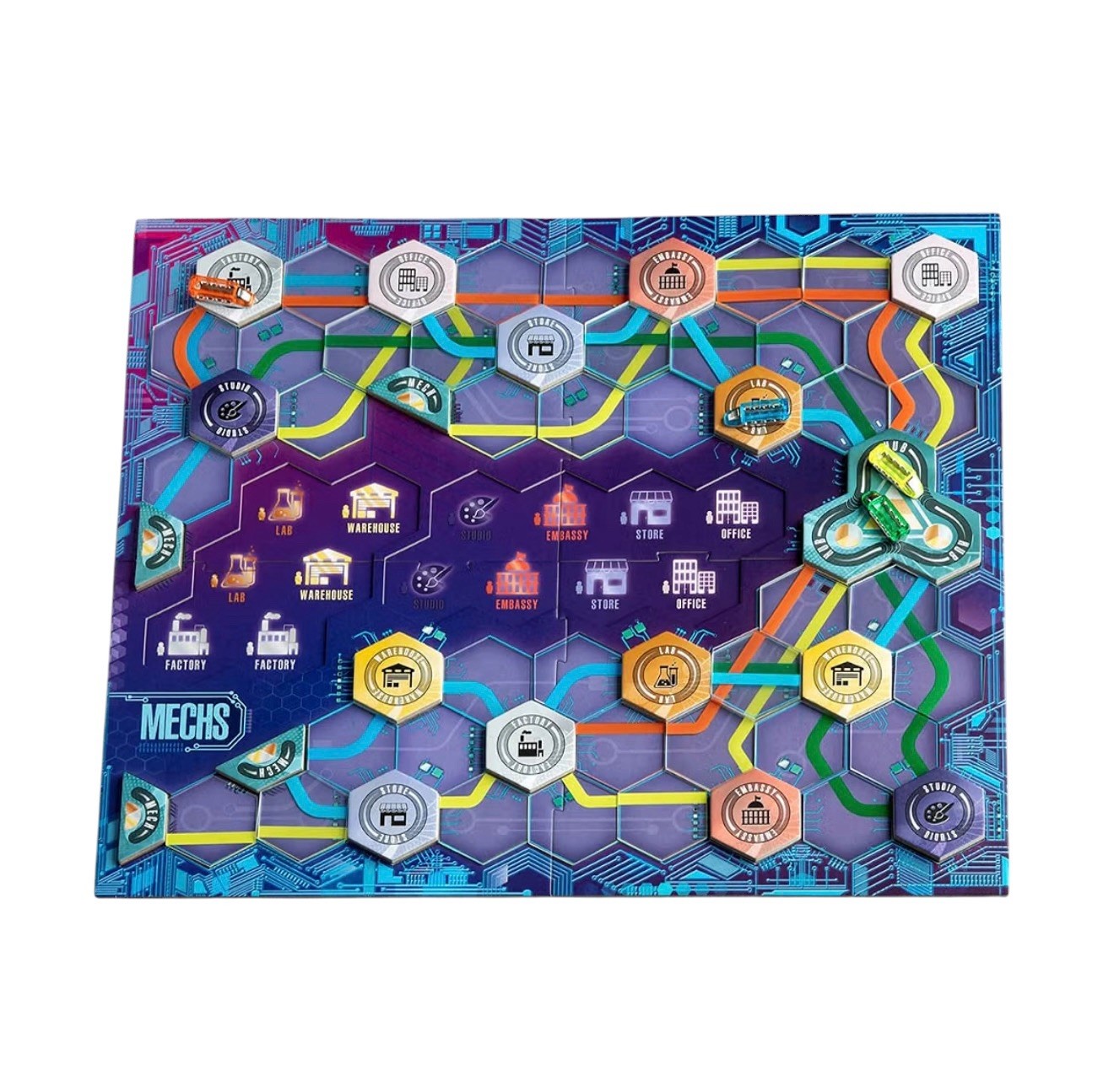 Maglev Maps Expansion Volume 1 Board Game For Maglev Metro New Sealed