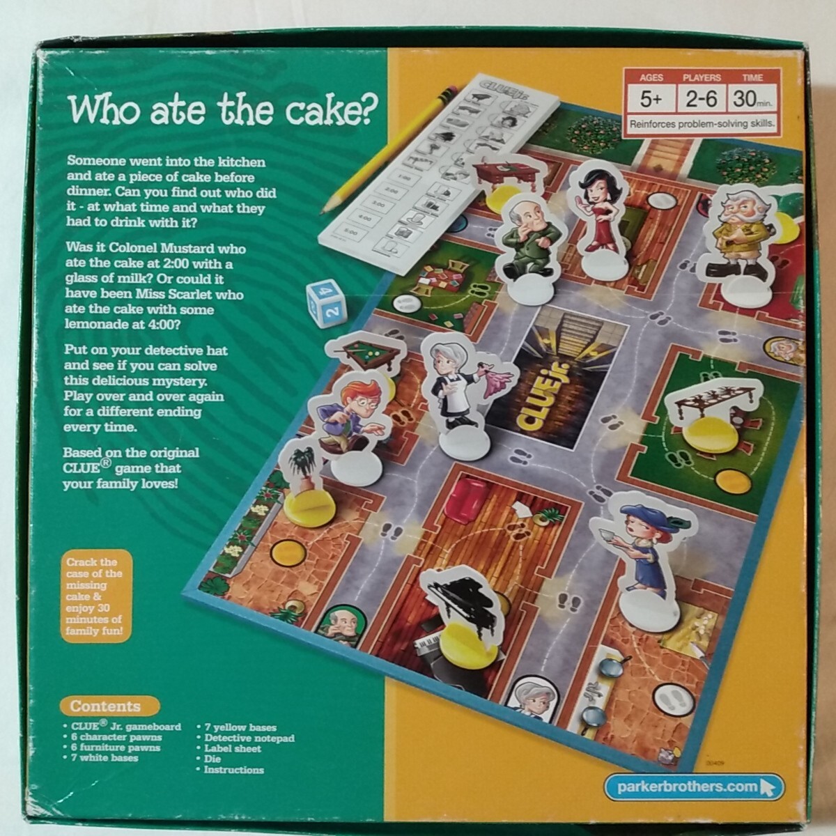 7 Games Ages 3 -4-5 Memory Hippos Yahtzee Popomatic Clue Jr Skip-Bo Jumbo Cards