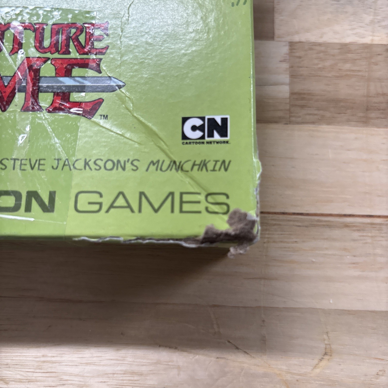 Munchkin Adventure Time Board Game Steve Jackson Used 100% complete.