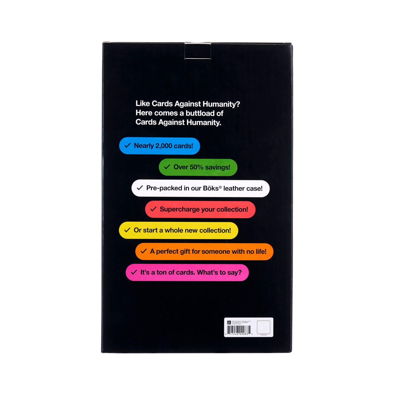 Cards Against Humanity Ultimate Expansion • Nearly 2000 Cards Pre-Packed in