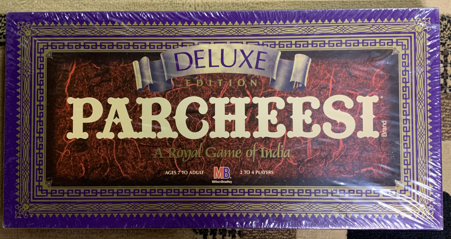 Milton Bradley Parcheesi A Royal Game of India New & Sealed! 4037 Vintage 1989