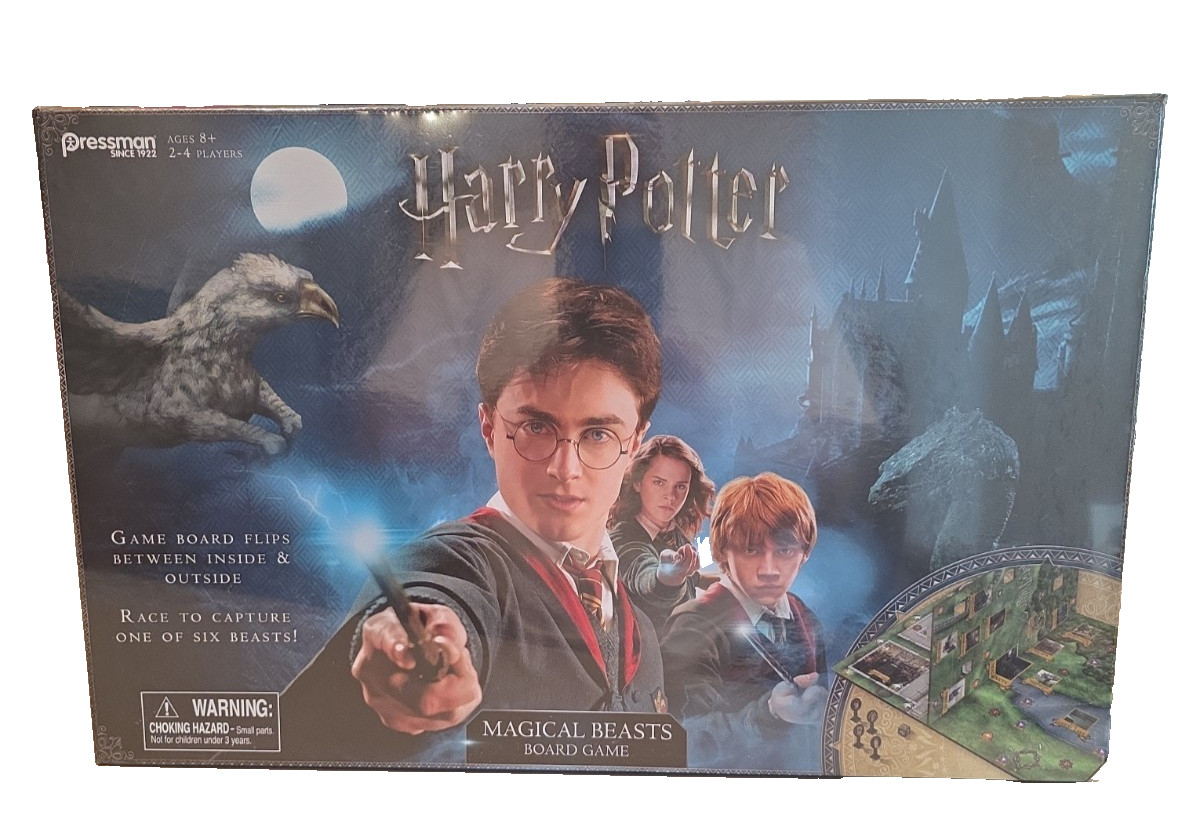 Harry Potter Magical Beasts Board Game by Pressman Wizarding World Brand New 8+