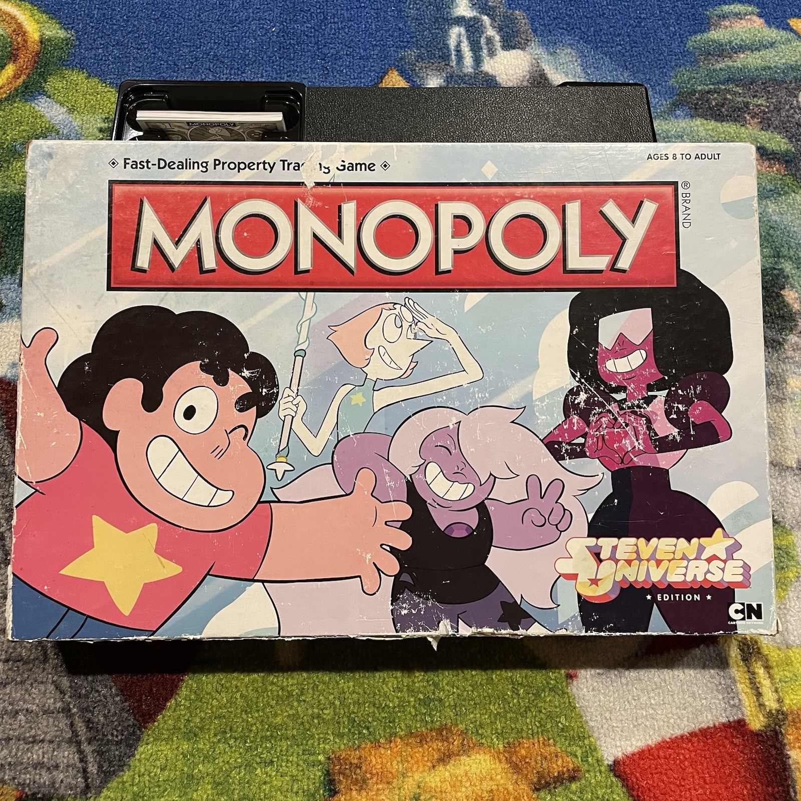 Steven Universe Monopoly Near Complete Cartoon Network Hasbro 2016 Used