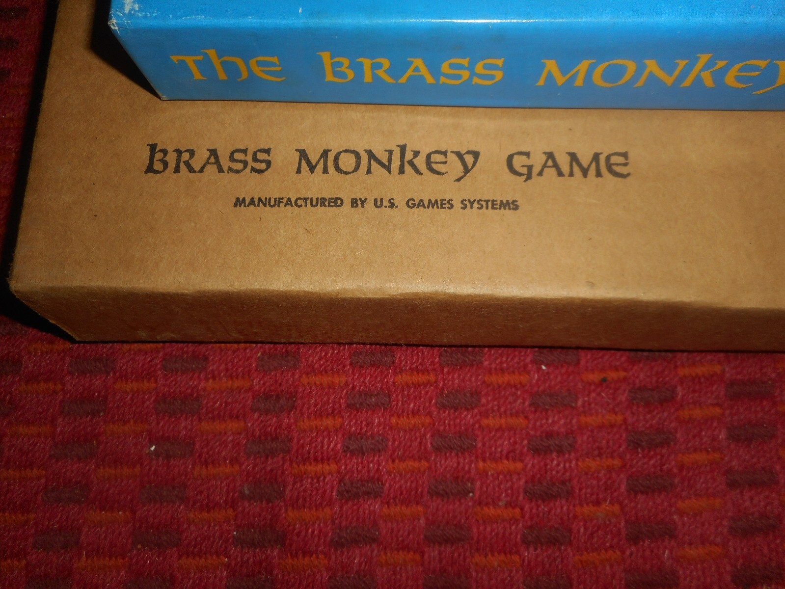 Vintage U.S. Games Systems The Brass Monkey Board Game 1973 Brand New in Box