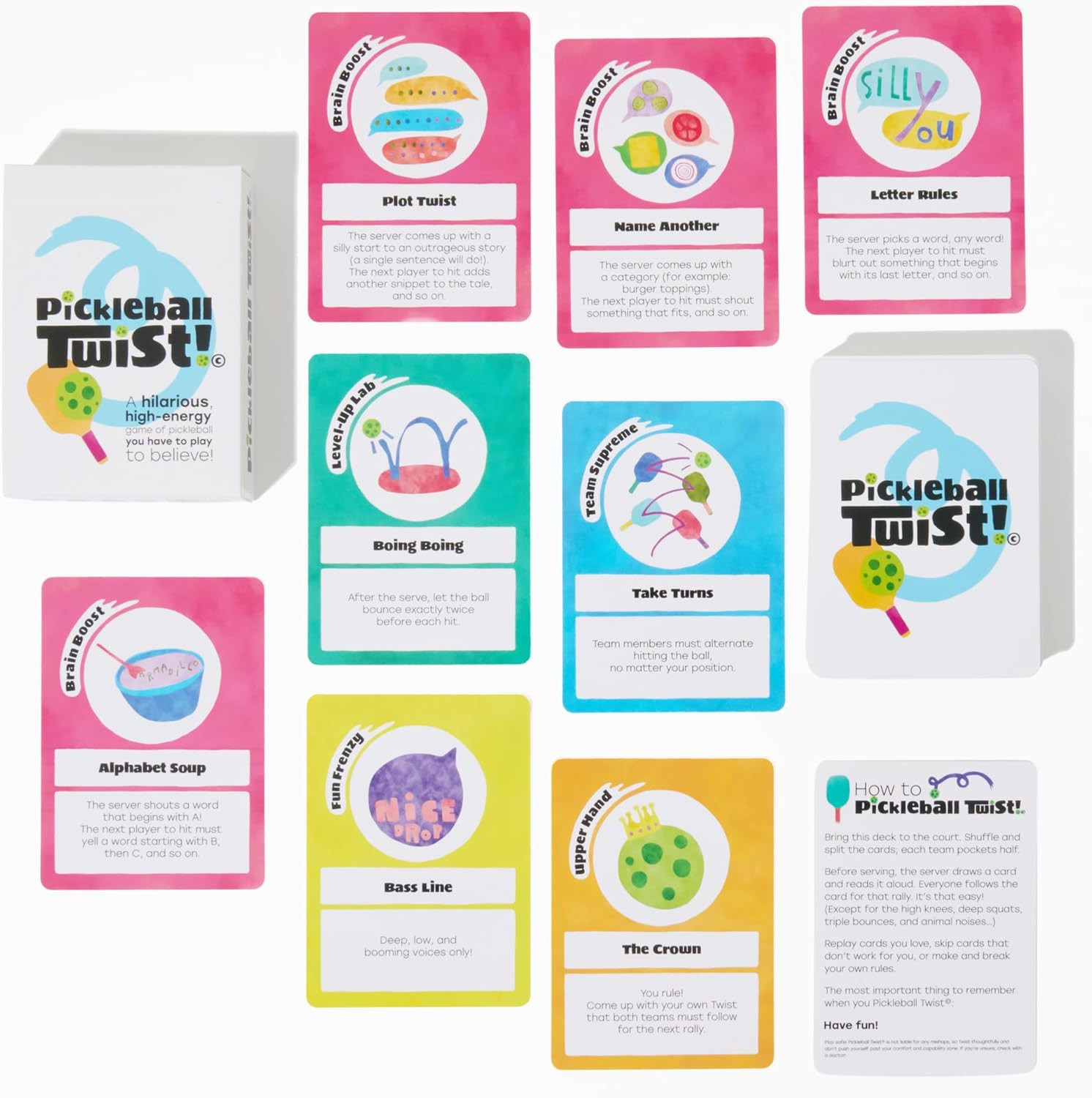 Card Game: A Hilarious High-Energy On-Court Challenge – The Ultimate Fun Gift fo