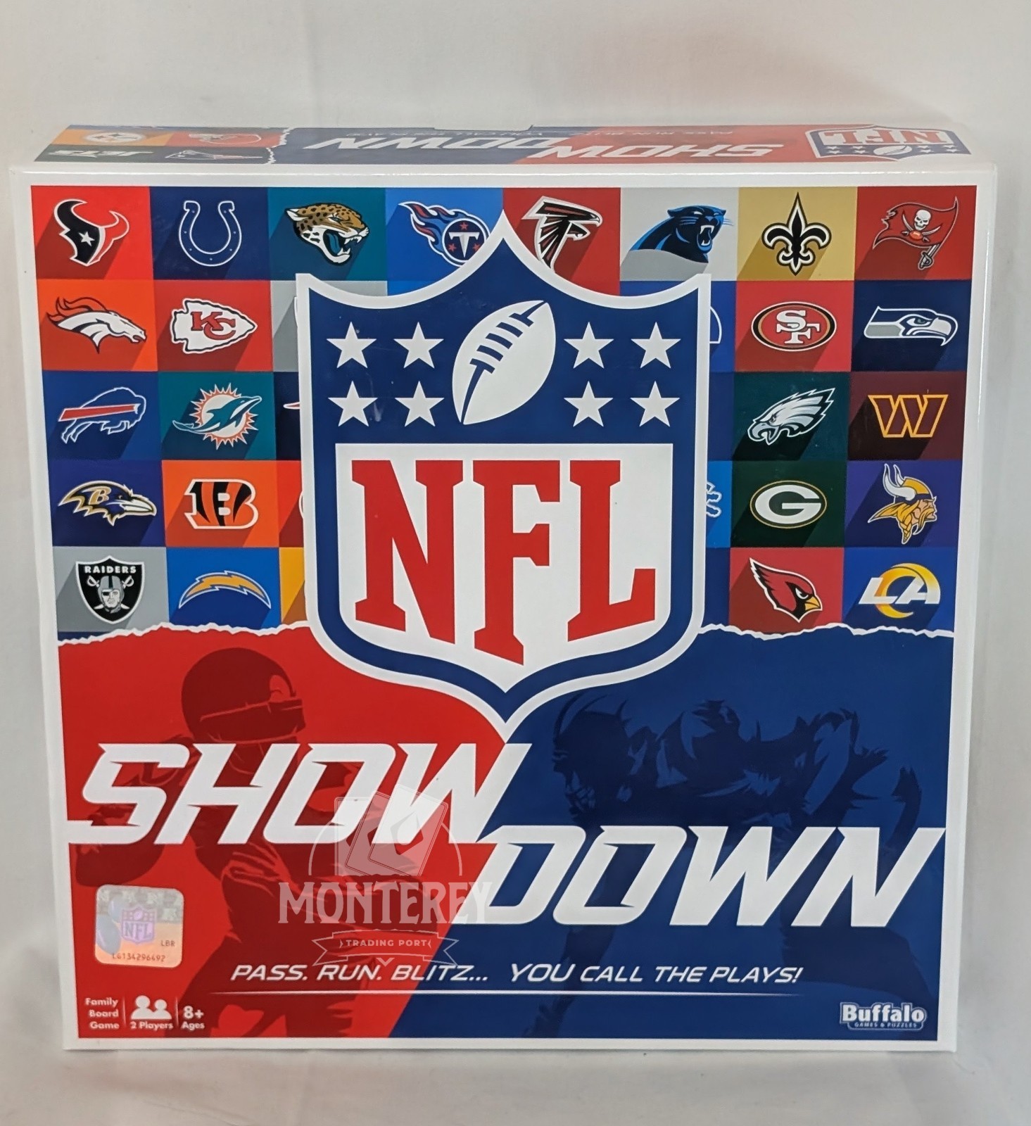 NFL Showdown Head-to-Head Family Board Game by Buffalo Games READ