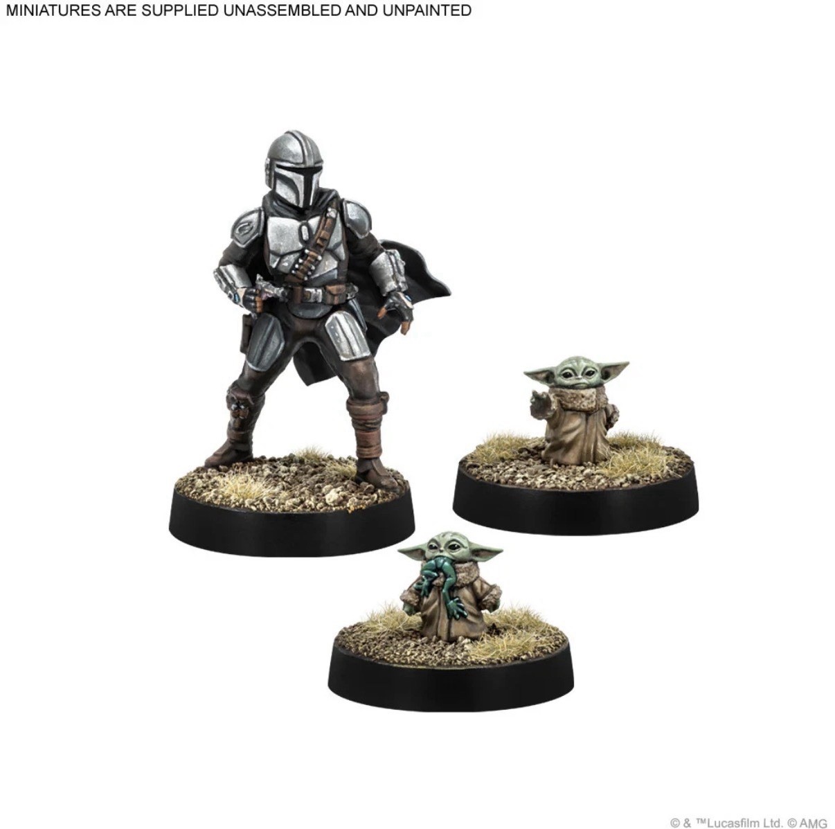 Star Wars Legion – Din Djarin & Grogu Operative Expansion (BRAND NEW IN BOX)