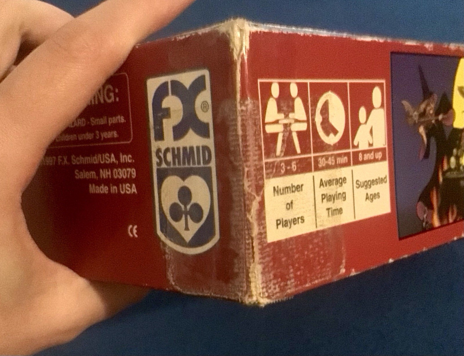 Dance Of The Witches 1997 Board Game Vintage FX Schmid Bjorn Holle Near Complete