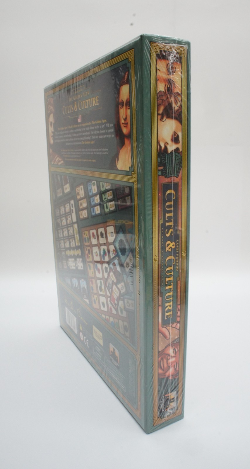 Luigi Ferrini The Golden Ages Cults & Culture Board Game New & Sealed 2015