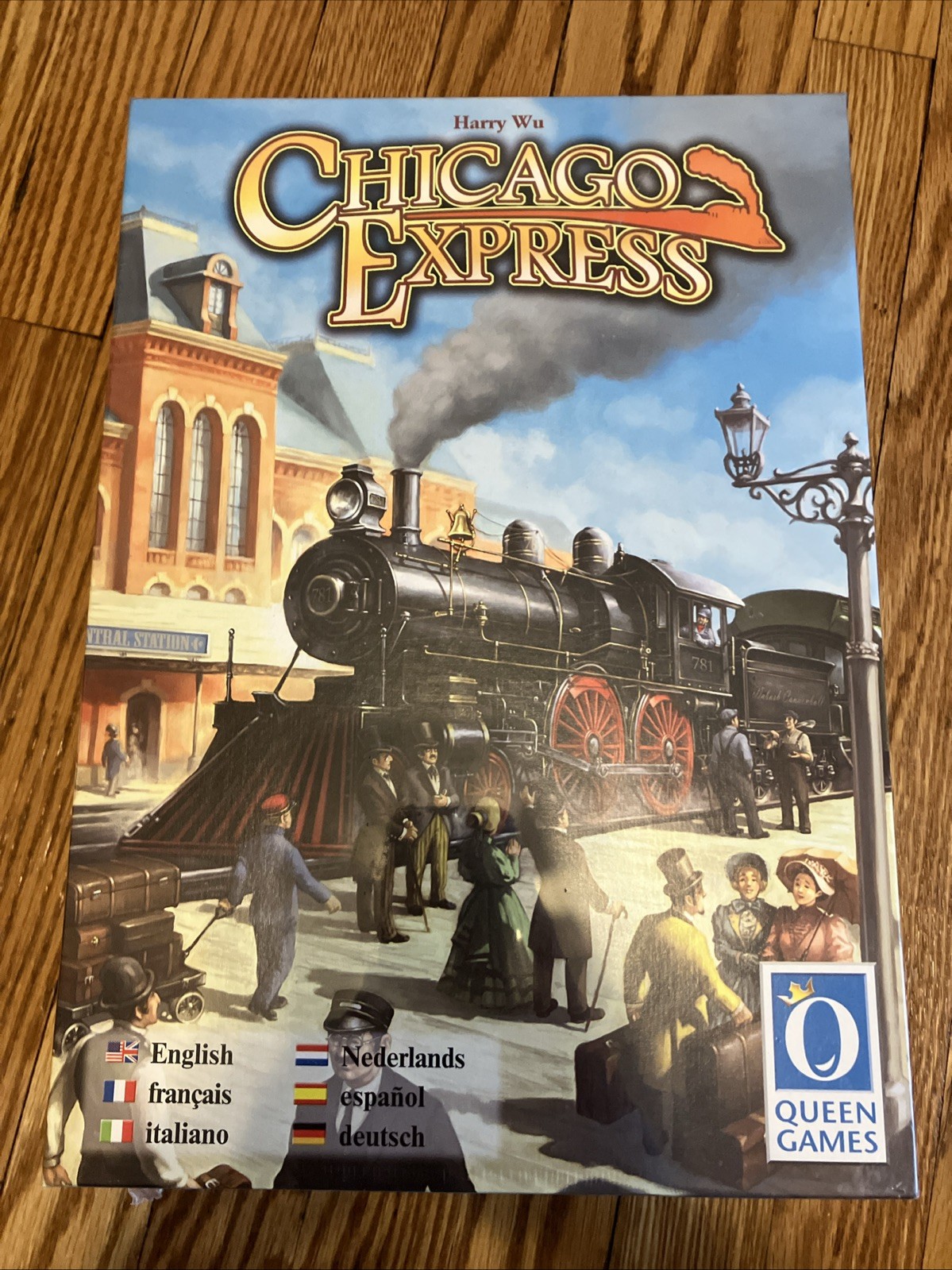 Chicago Express Queen Games Board Game New In Shrink wrap