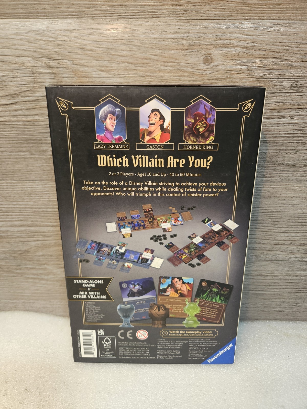 2021 Disney Villainous Target Exclusive Despicable Plots Game COMPLETE