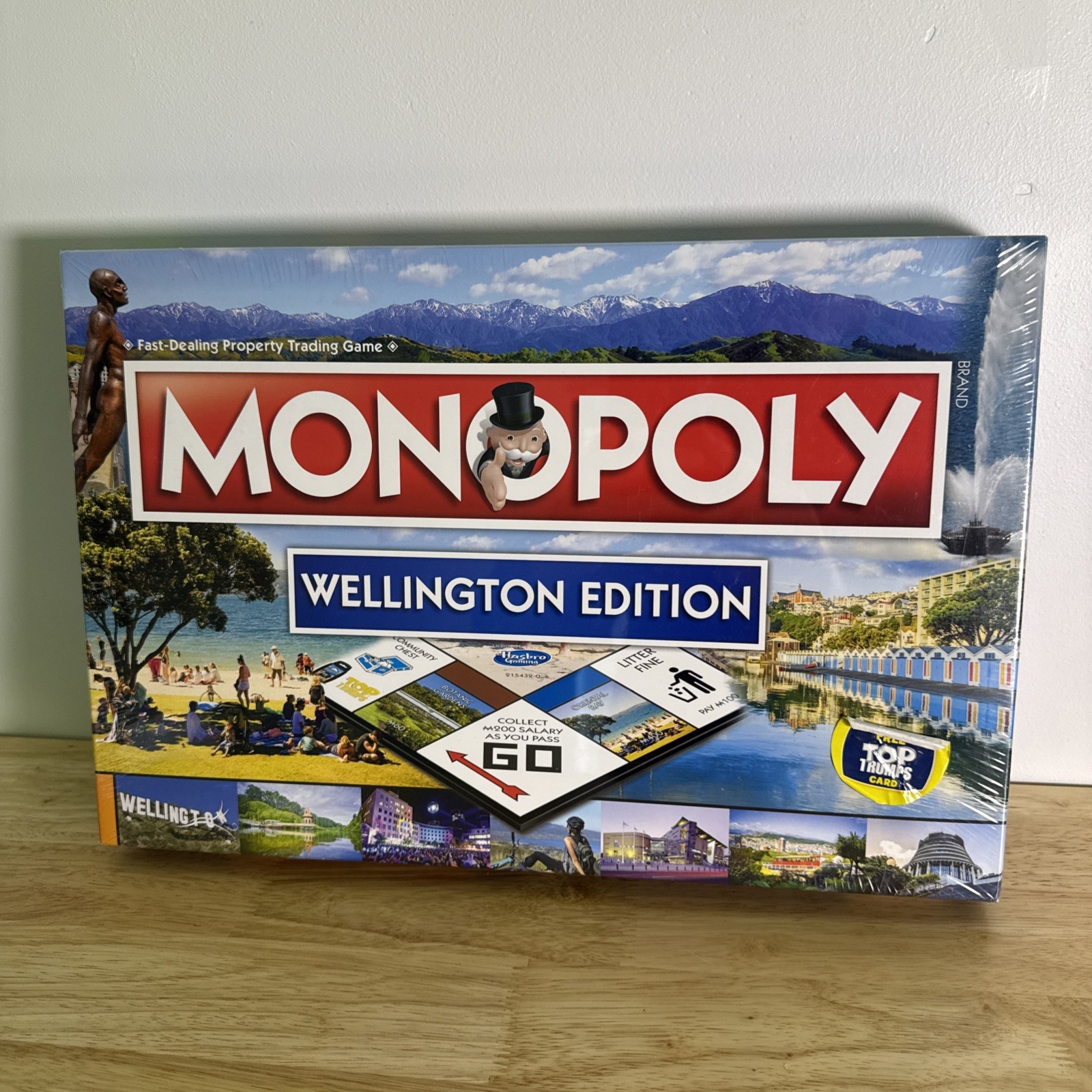 Monopoly Wellington Edition New Zealand Board Game *Factory Sealed*
