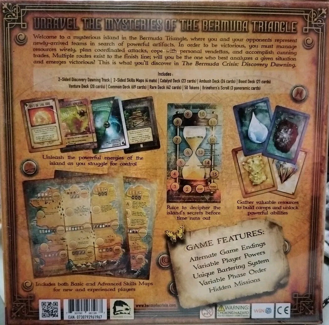 Bermuda Crisis Discovery Dawning New Sealed Lysander Unopened Game Man Cave Gift