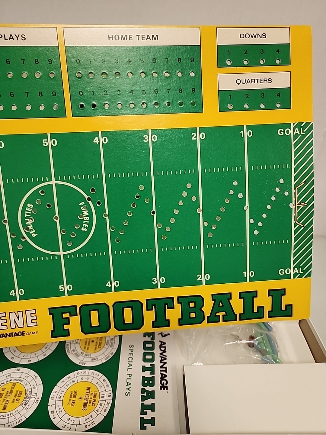 Vintage 1974 Donbee Corp. Mean Joe Greene Football Board Game Complete