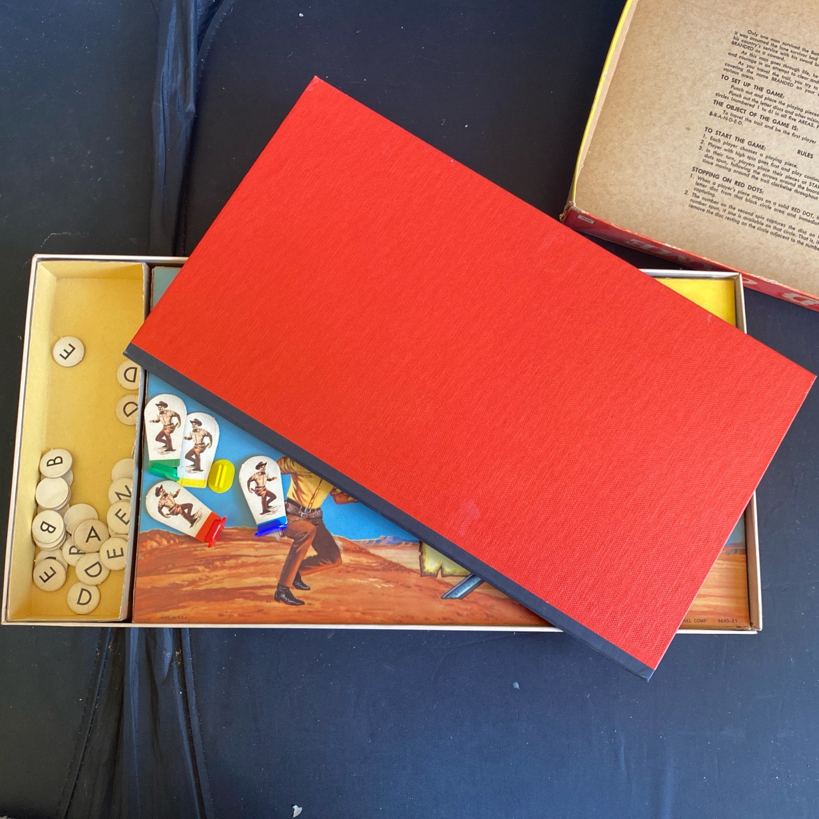 Branded Game (1966) by Milton Bradley #4640 Chuck Connors