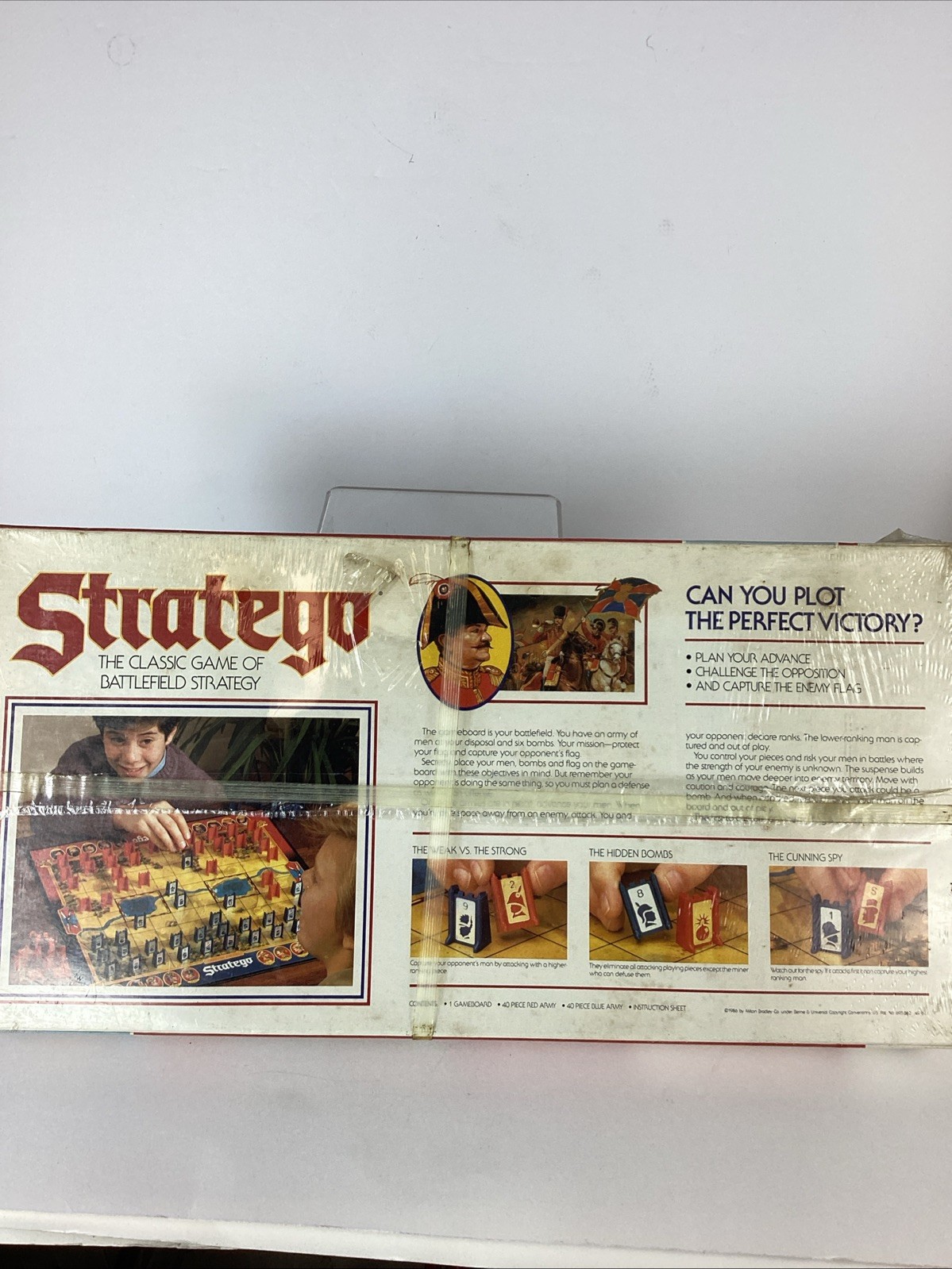 1986 Stratego Board Game The Classic Game Of Battlefield Strategy Factory Sealed