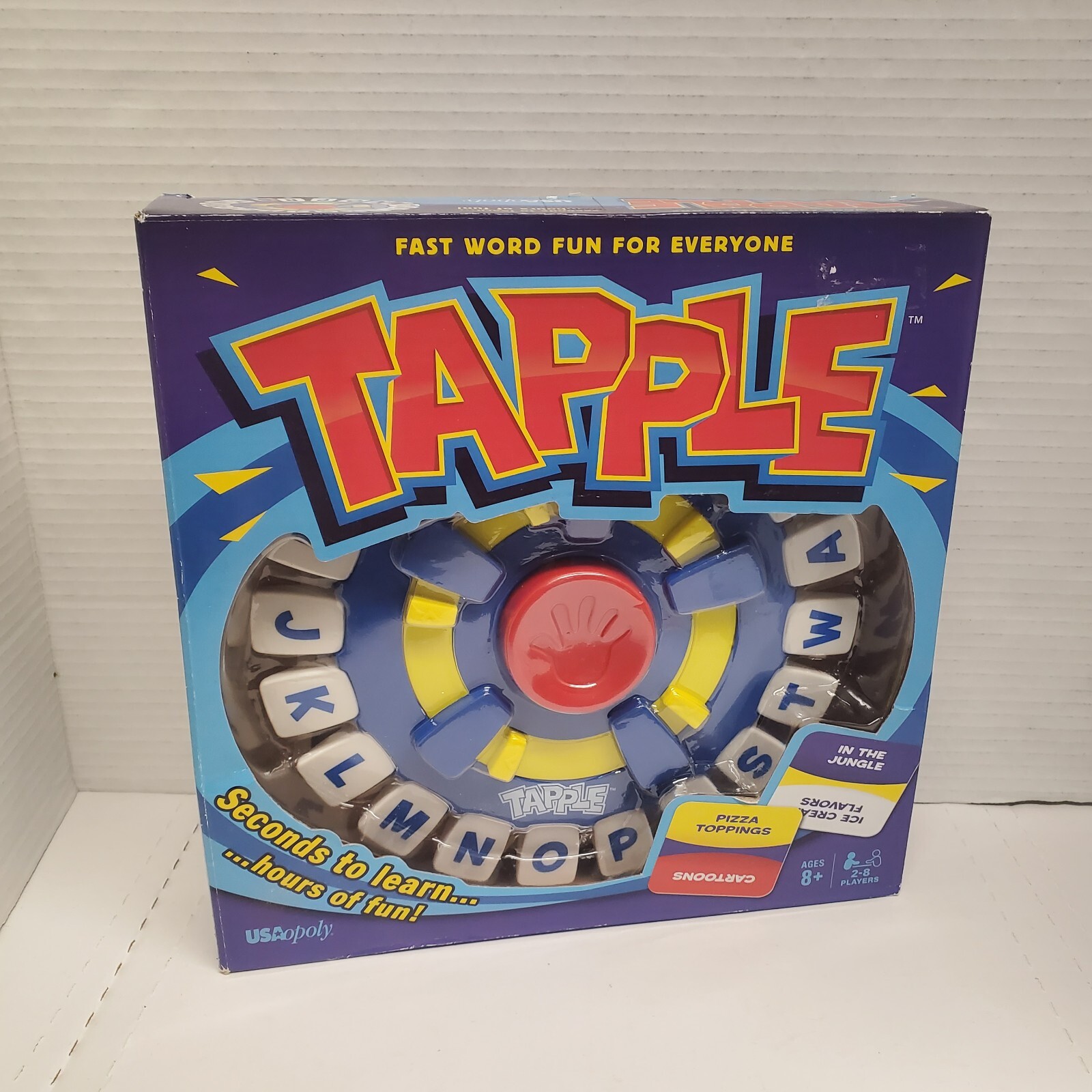 Tapple – Fast Word Fun for Everyone!! Seconds to Learn… Hours of Fun!!