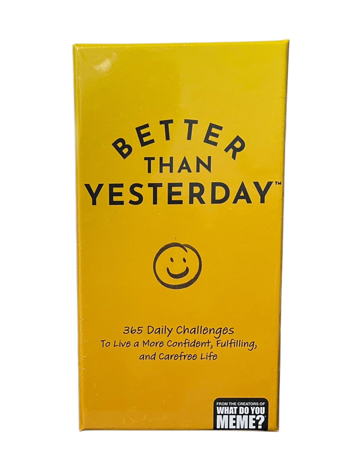 Better Than Yesterday 365 Daily Challenges Life Fullfilling Game NEW Sealed
