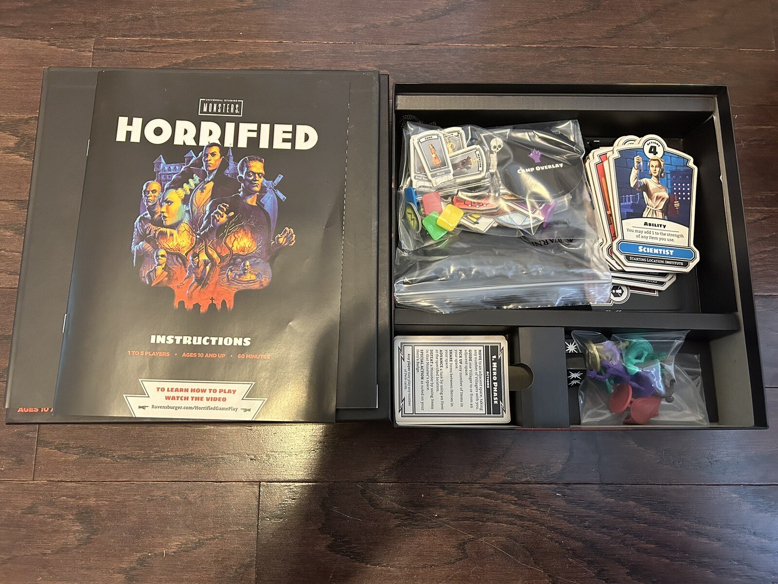 Ravensburger Horrified Universal Monsters Strategy Board Game