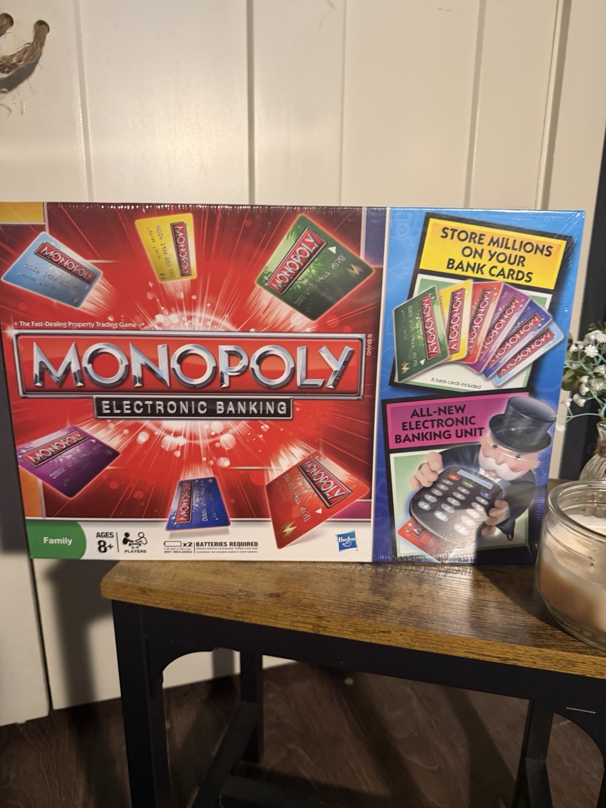 ✨Hasbro Monopoly Electronic Banking Board Game Ages 8+ 2+ Players✨