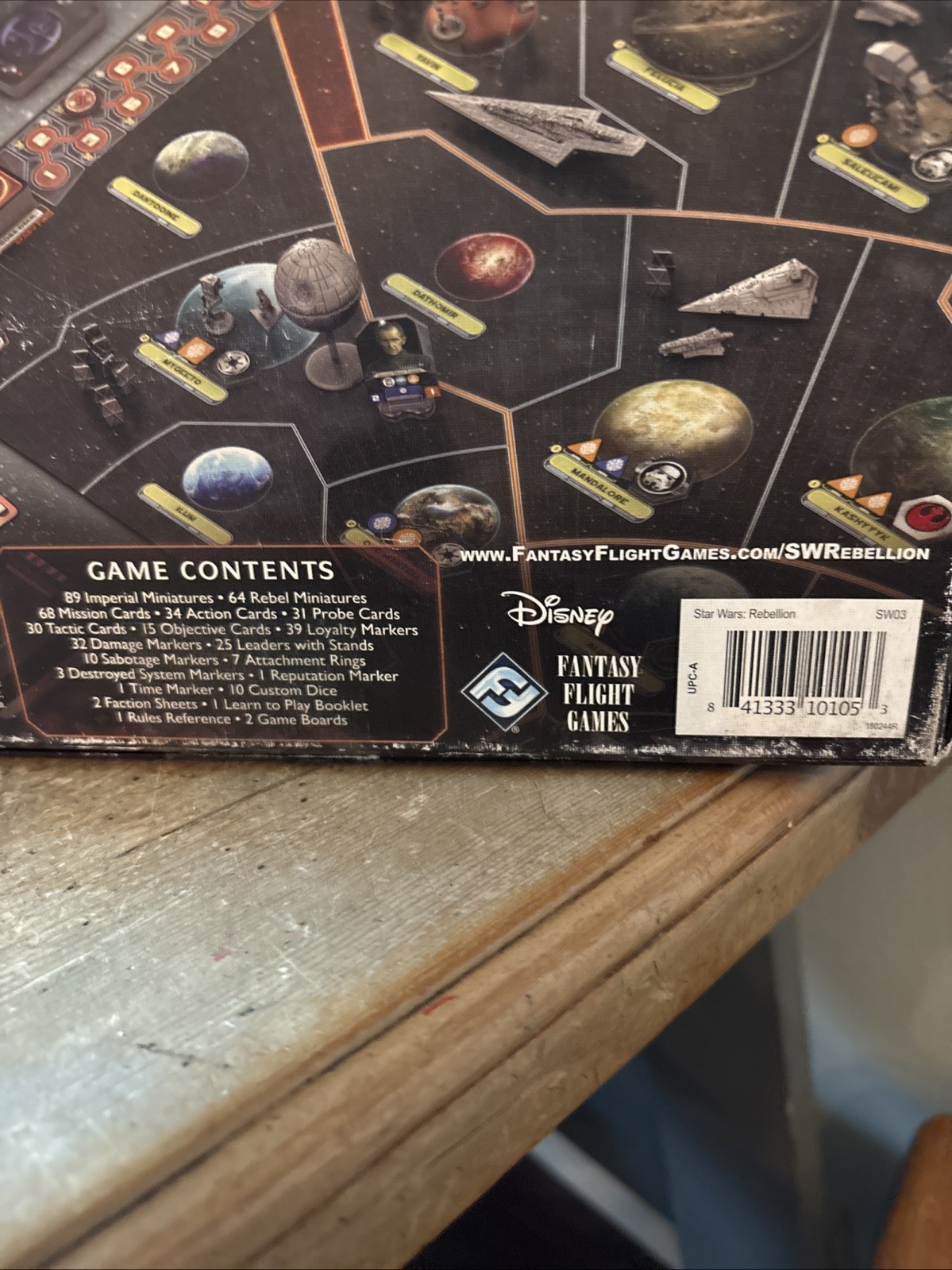 Fantasy Flight Games Star Wars: The Rebellion Board Game FFG