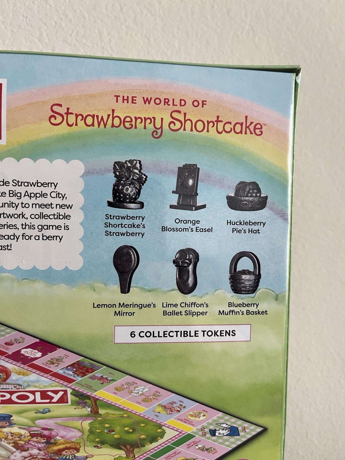 Monopoly: The World of Strawberry Shortcake Strategy Board Game New Sealed