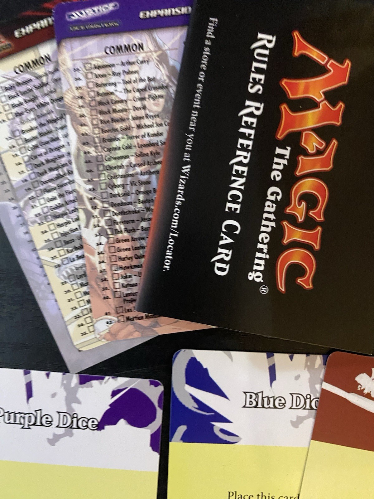 HUGE LOT- DC Dice Masters: Justice League- Wiz kids-Store Counter Box-Cards