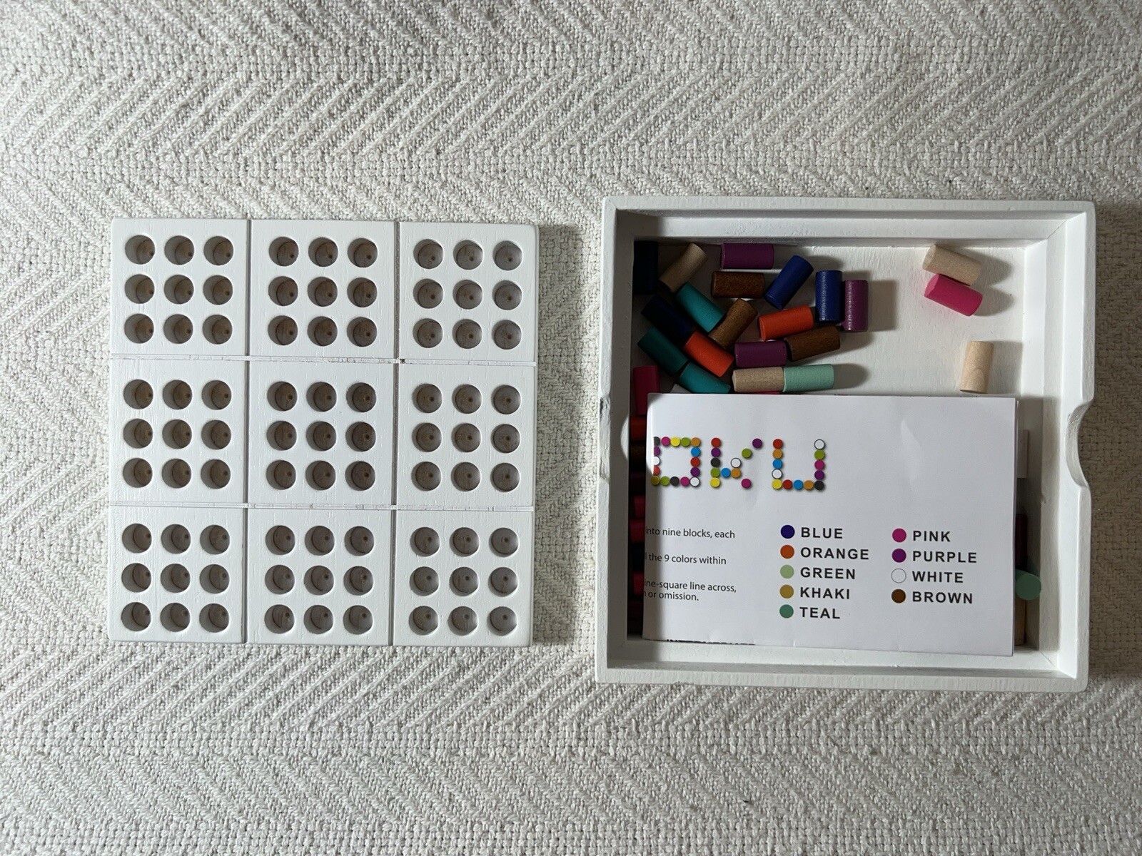 Color Sudoku Puzzle – Complete
