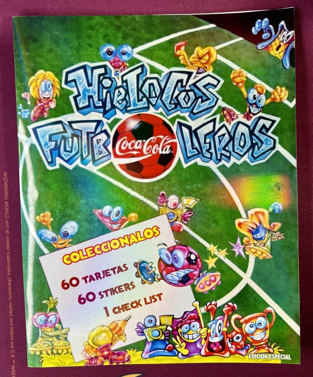 Crazy Bones GoGos 1997-1998 Hielocos Futboleros Coca-Cola Generic Album See Pics