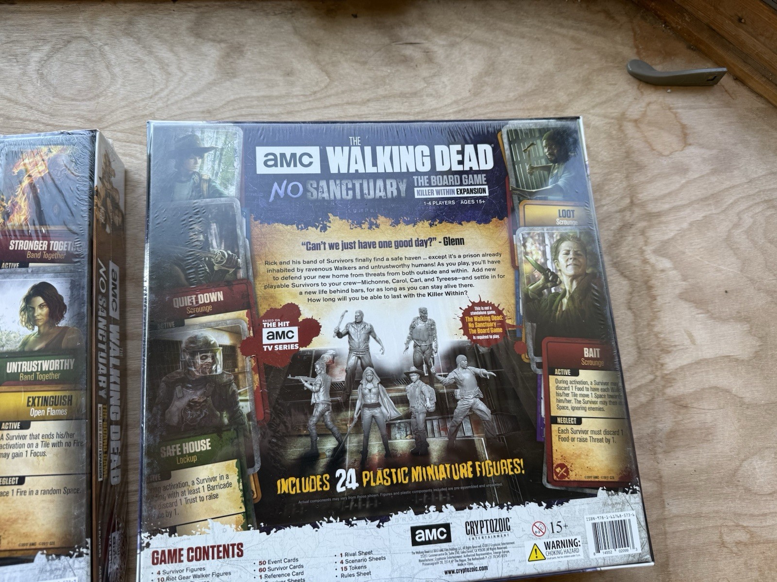 The Walking Dead No Sanctuary with Expansions and Extras