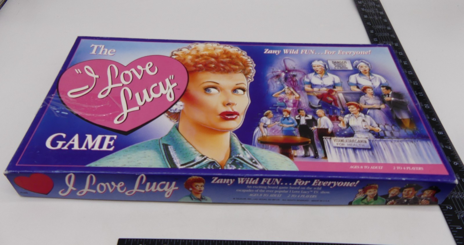 1990 The I Love Lucy Board Game Replacement Board Part Only Talicor