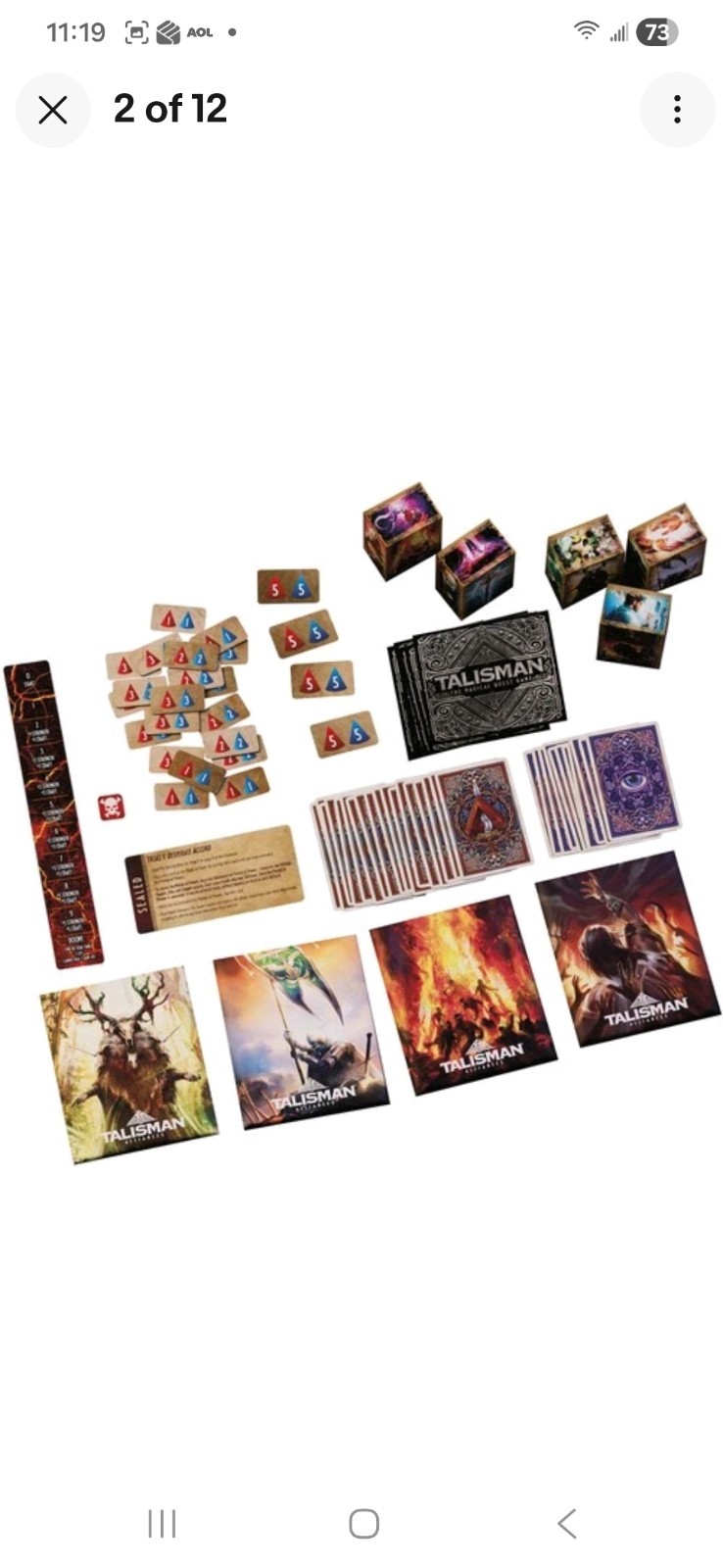 Talisman Alliances: Fate Beckons Board Game Expansion Pack 5th Edition Read