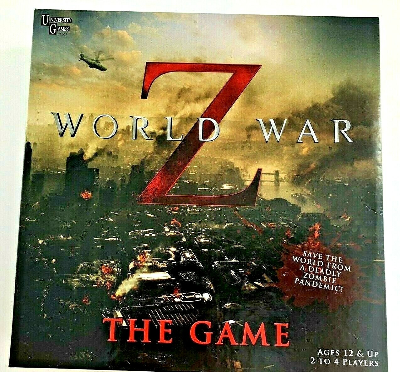 World War Z The Game ~ Family Board Game 2013 University